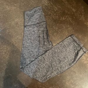 Size 2 Charcoal Gray Lululemon Leggings 25inch